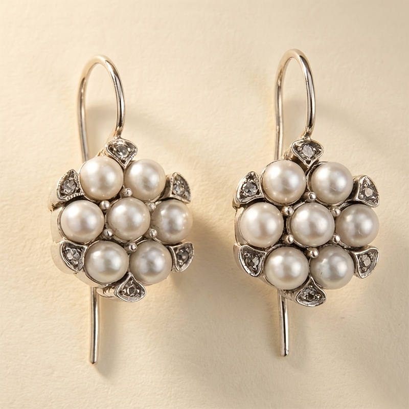 Women's French-Style Minimalist Drop Earrings for Daily Wear